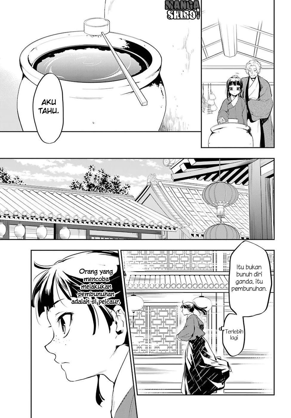Kusuriya no Hitorigoto Chap 12 - Next Chap 13