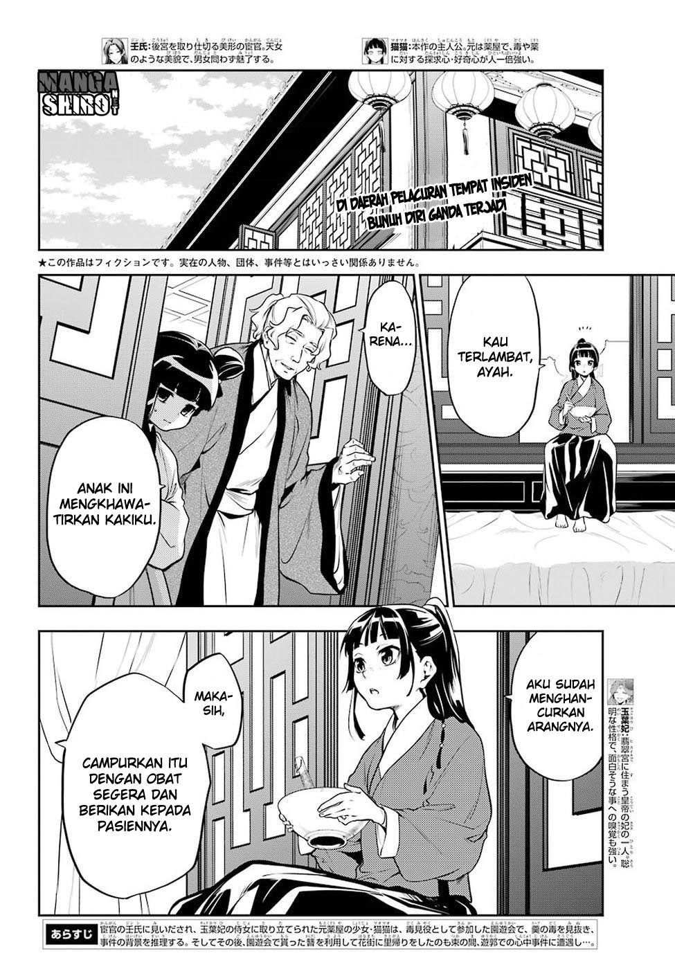 Kusuriya no Hitorigoto Chap 12 - Next Chap 13