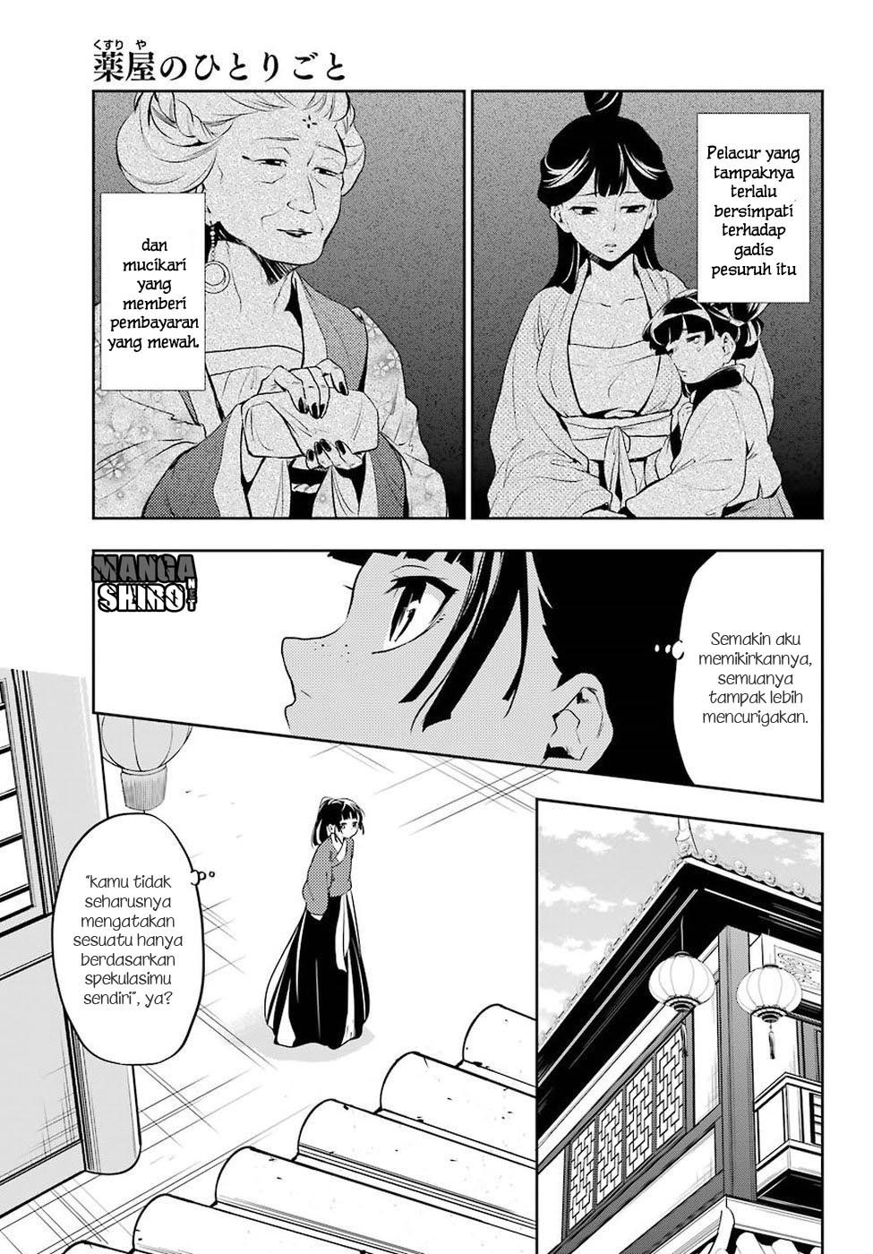 Kusuriya no Hitorigoto Chap 12 - Next Chap 13