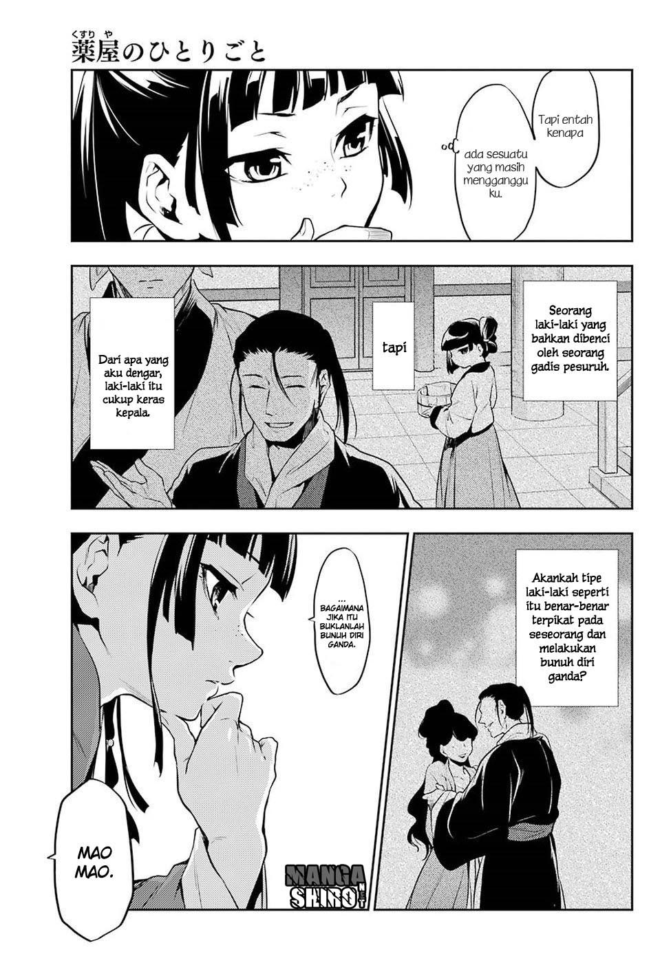 Kusuriya no Hitorigoto Chap 12 - Next Chap 13