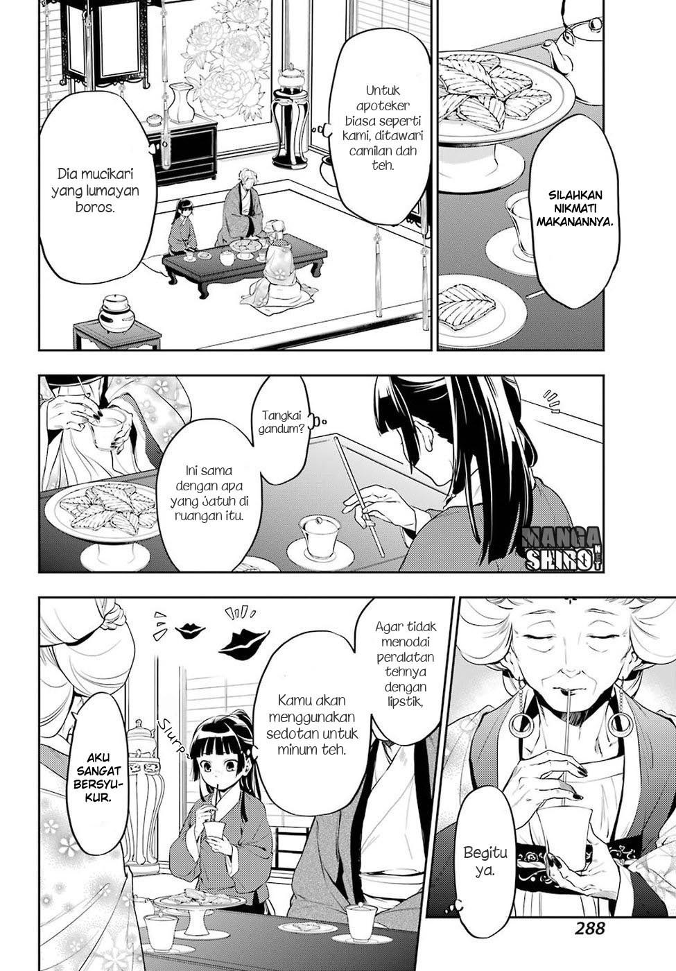 Kusuriya no Hitorigoto Chap 12 - Next Chap 13