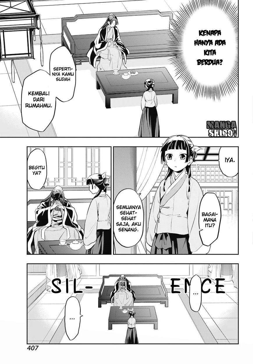 Kusuriya no Hitorigoto Chap 13 - Next Chap 14