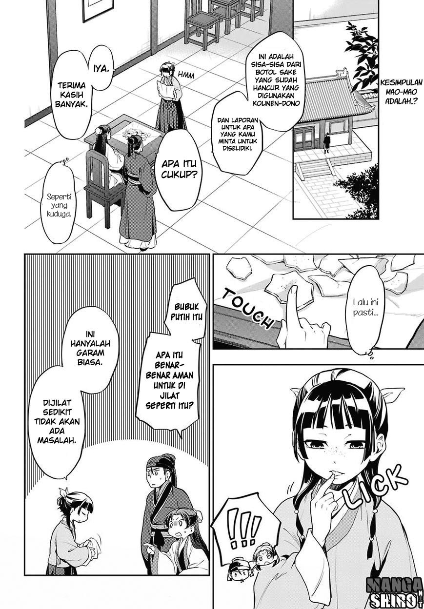 Kusuriya no Hitorigoto Chap 14 - Next Chap 15