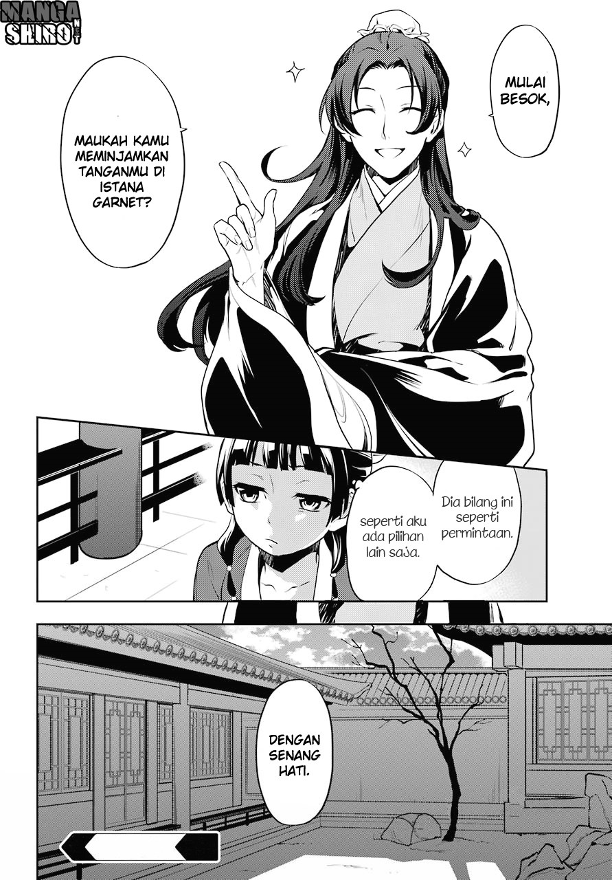 Kusuriya no Hitorigoto Chap 15 - Next Chap 16