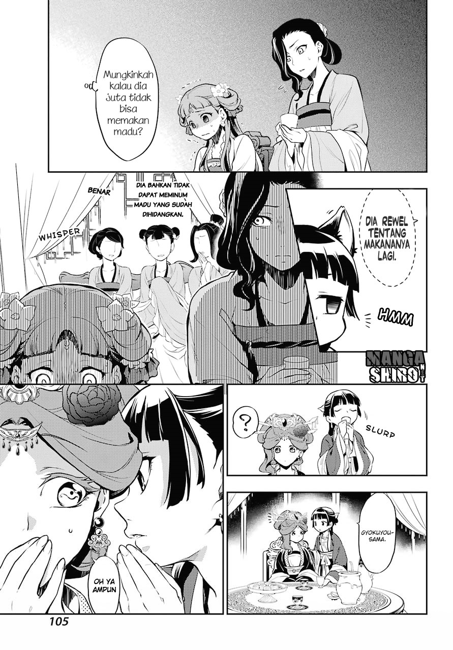 Kusuriya no Hitorigoto Chap 15 - Next Chap 16