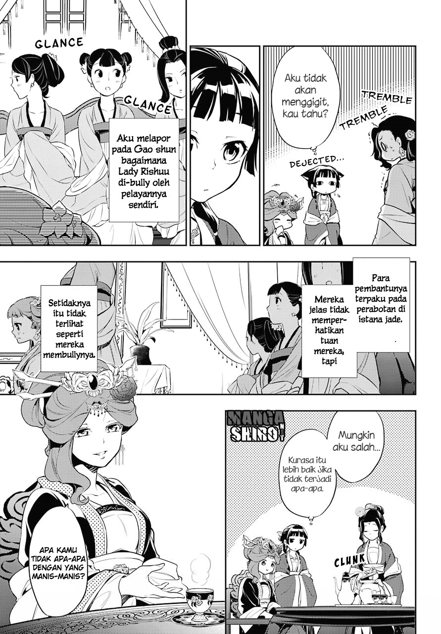 Kusuriya no Hitorigoto Chap 15 - Next Chap 16