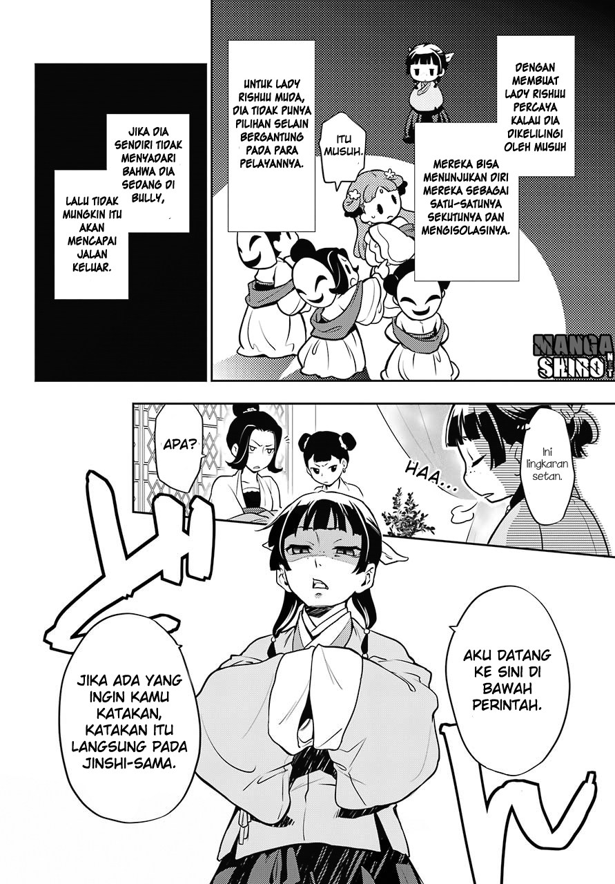 Kusuriya no Hitorigoto Chap 16 - Next Chap 17