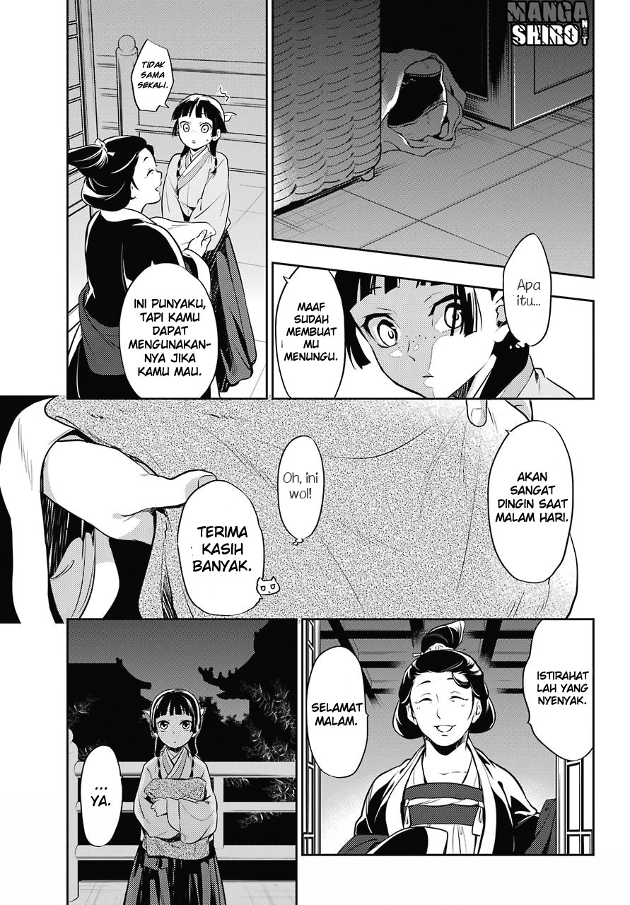 Kusuriya no Hitorigoto Chap 16 - Next Chap 17