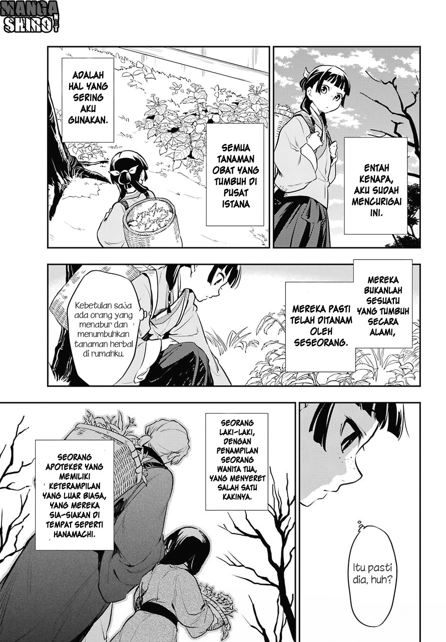 Kusuriya no Hitorigoto Chap 16 - Next Chap 17