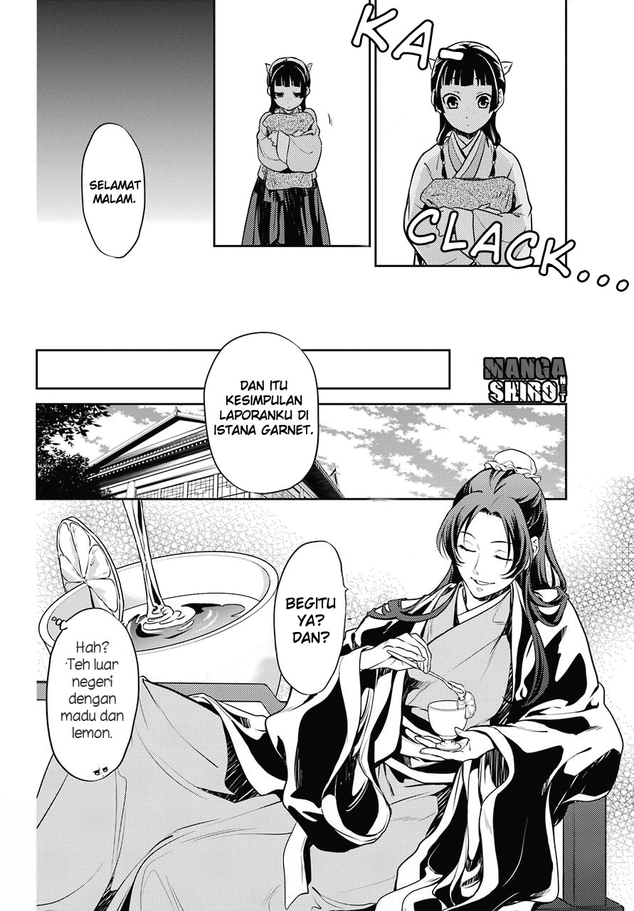 Kusuriya no Hitorigoto Chap 16 - Next Chap 17