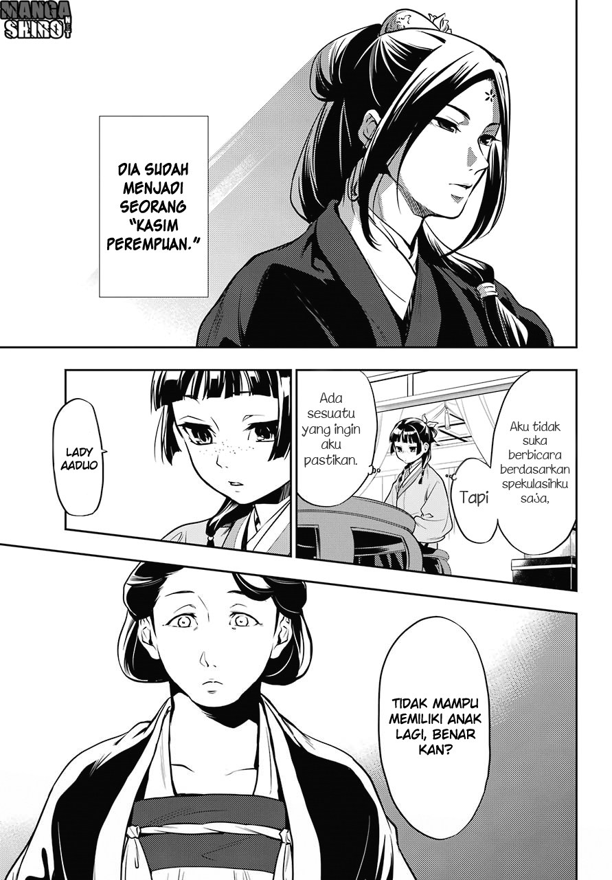 Kusuriya no Hitorigoto Chap 17 - Next Chap 18