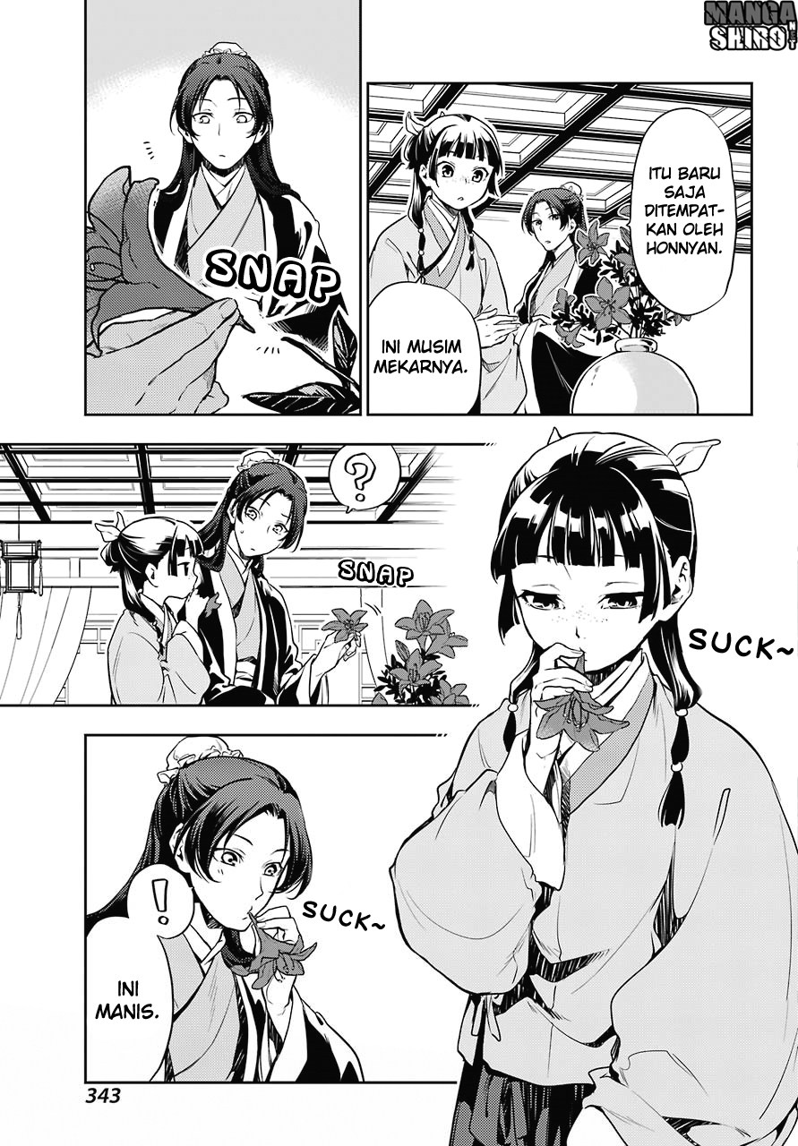 Kusuriya no Hitorigoto Chap 17 - Next Chap 18