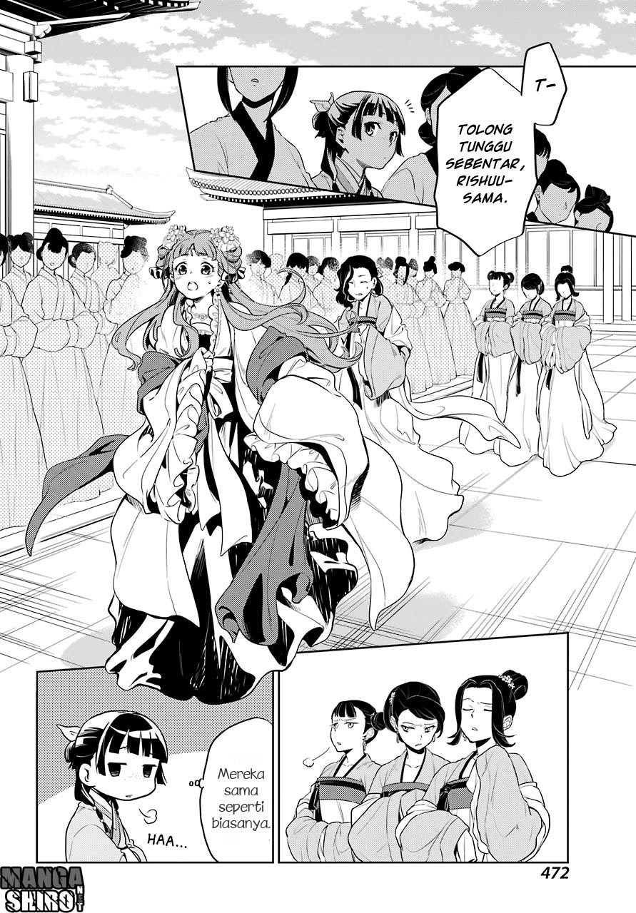 Kusuriya no Hitorigoto Chap 18 - Next Chap 19