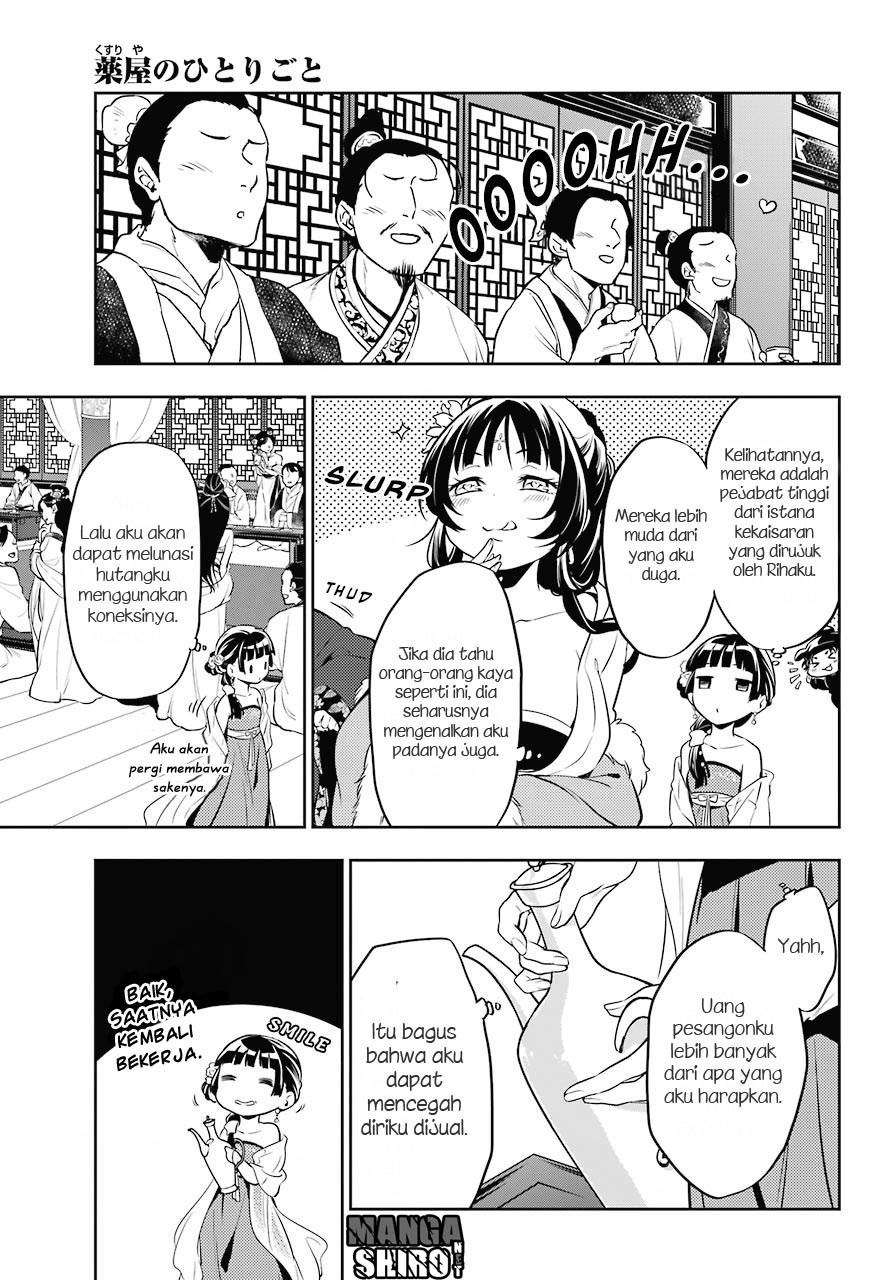 Kusuriya no Hitorigoto Chap 20 - Next Chap 21