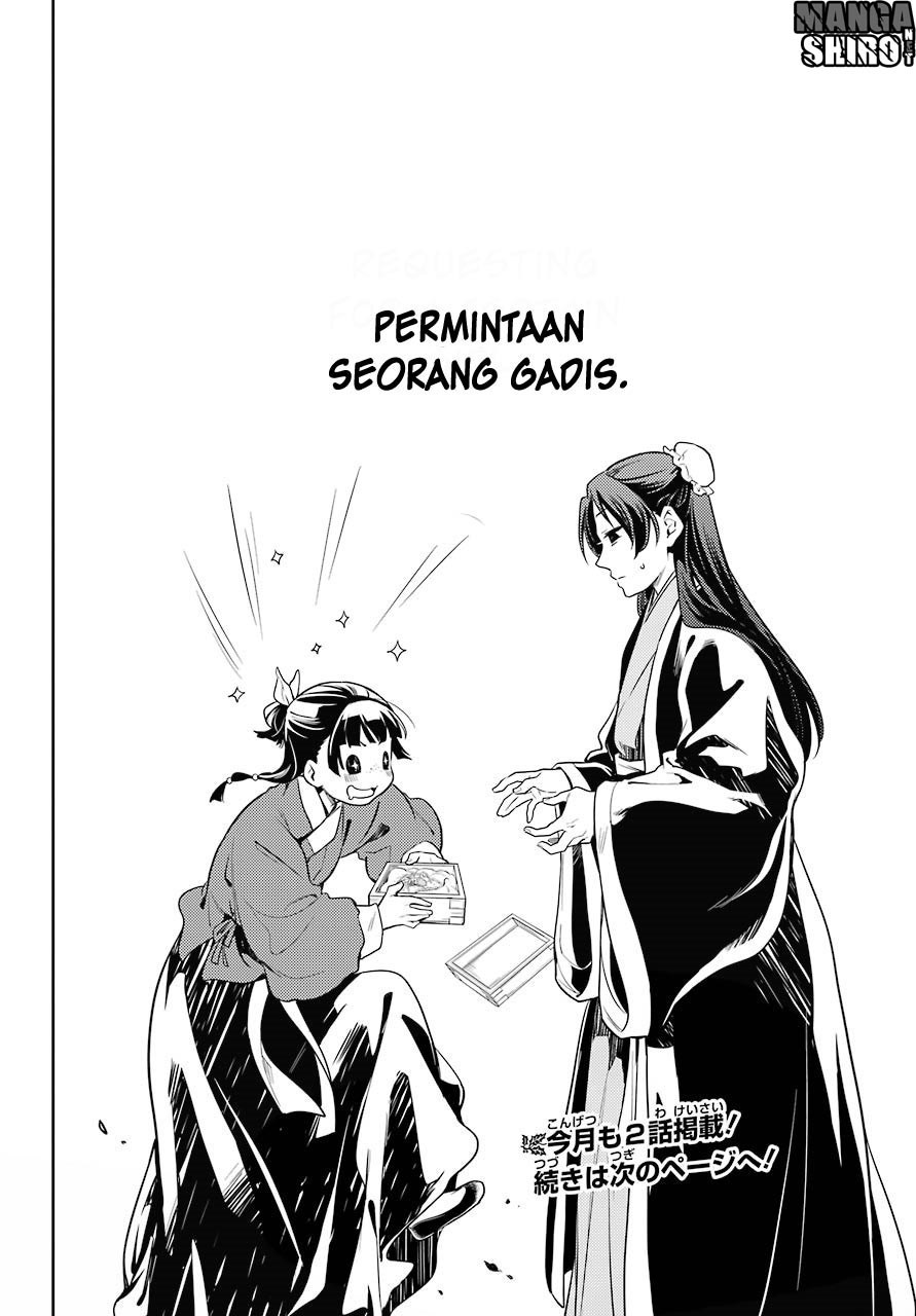 Kusuriya no Hitorigoto Chap 21 - Next Chap 22