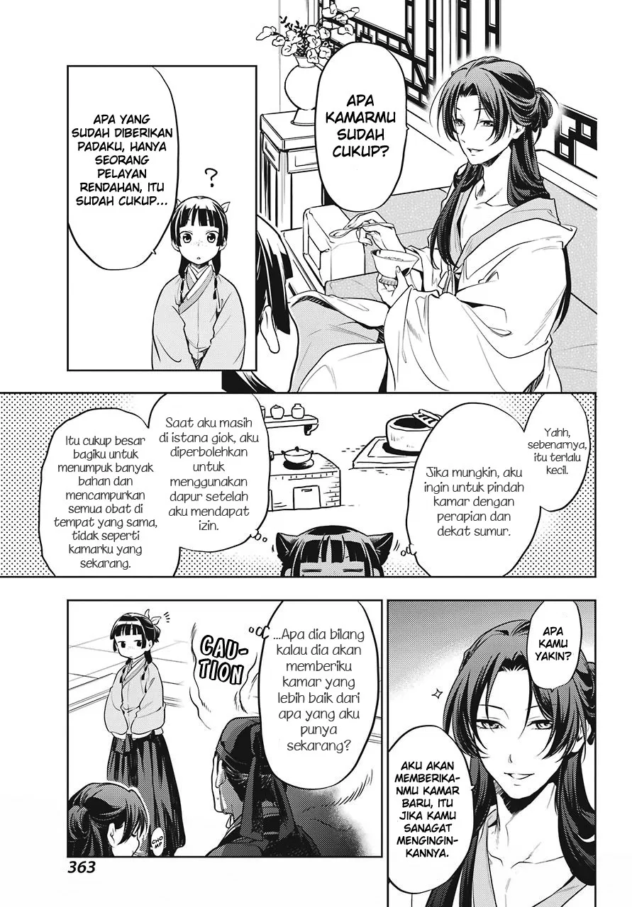 Kusuriya no Hitorigoto Chap 22 - Next Chap 23