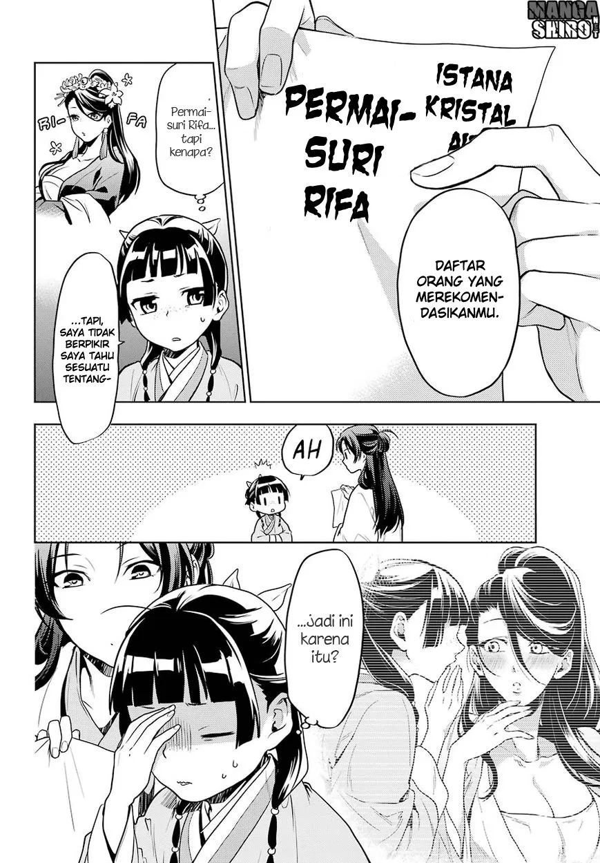 Kusuriya no Hitorigoto Chap 23 - Next Chap 24