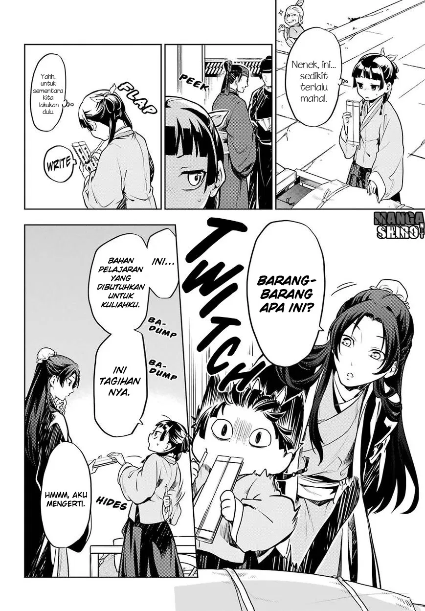 Kusuriya no Hitorigoto Chap 23 - Next Chap 24