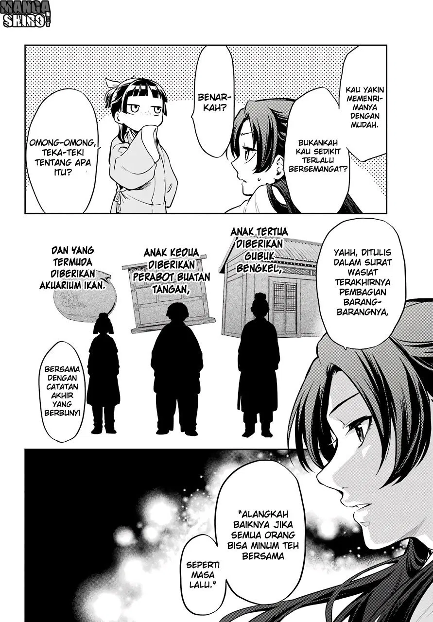 Kusuriya no Hitorigoto Chap 26 - Next Chap 27