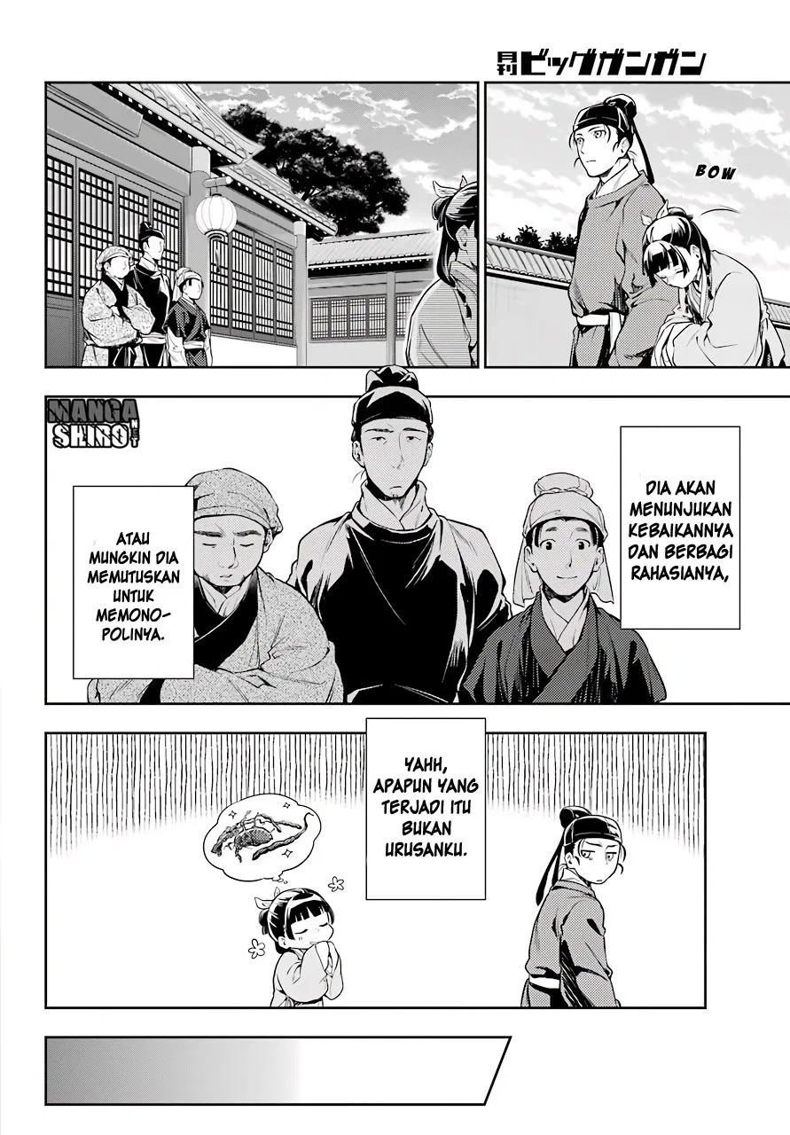 Kusuriya no Hitorigoto Chap 26 - Next Chap 27