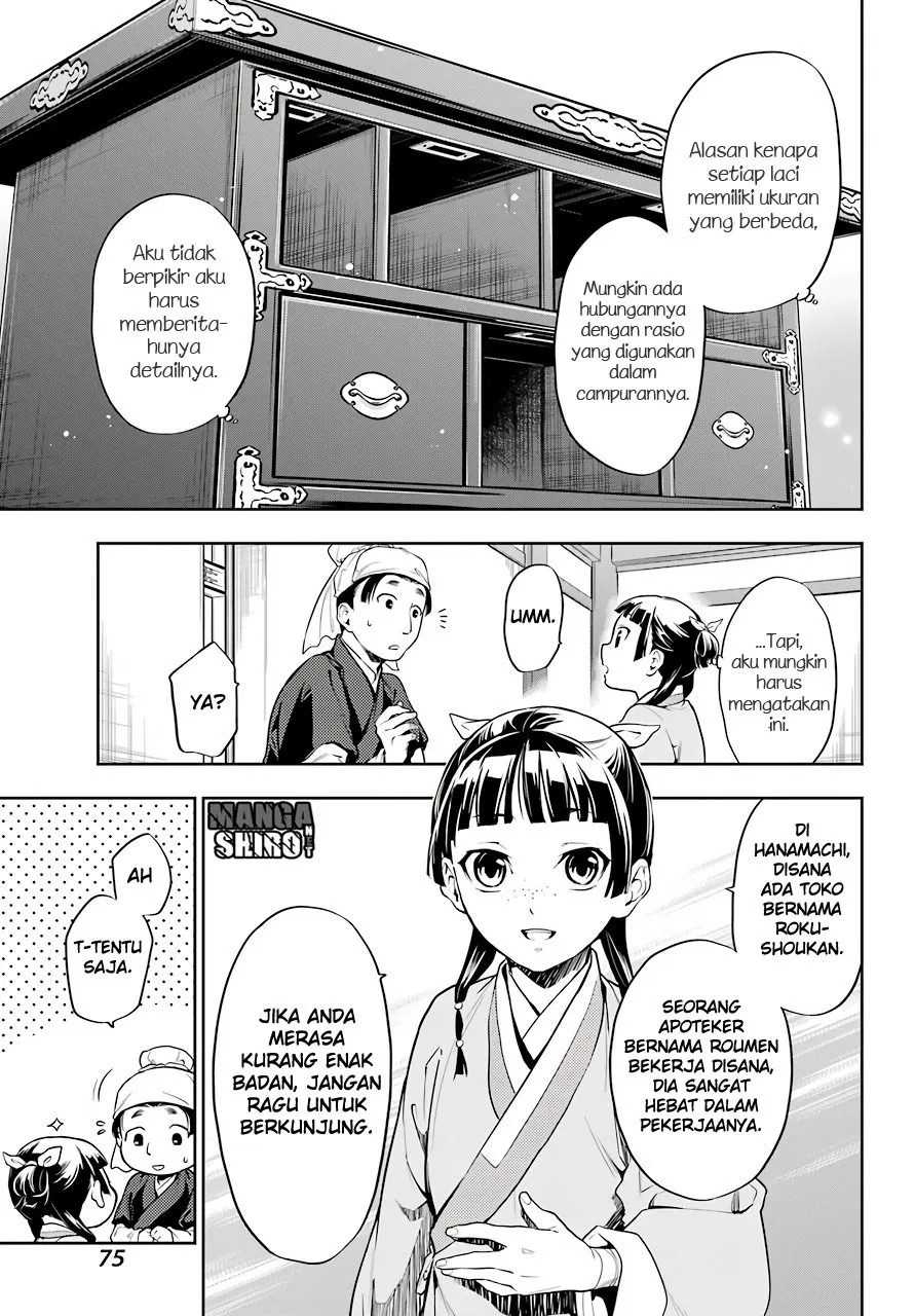 Kusuriya no Hitorigoto Chap 26 - Next Chap 27