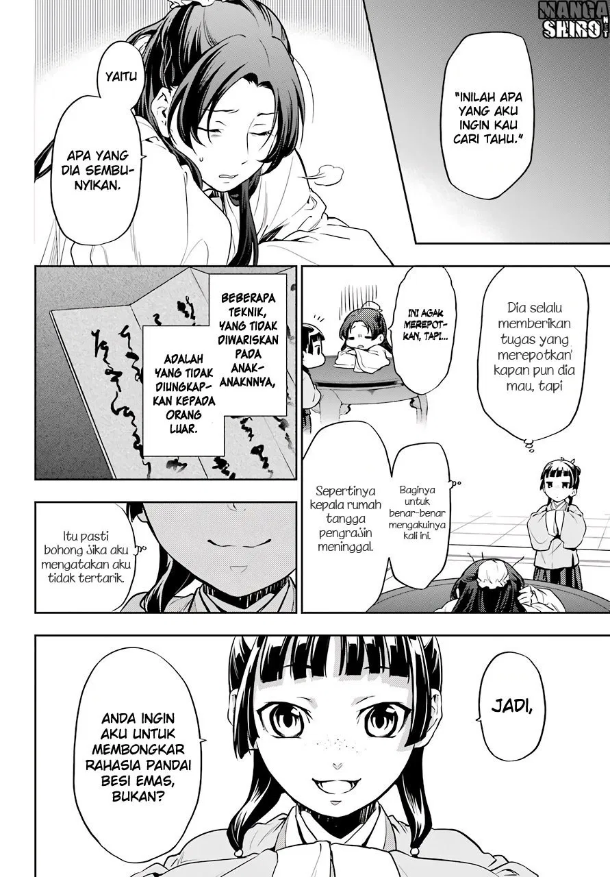 Kusuriya no Hitorigoto Chap 26 - Next Chap 27