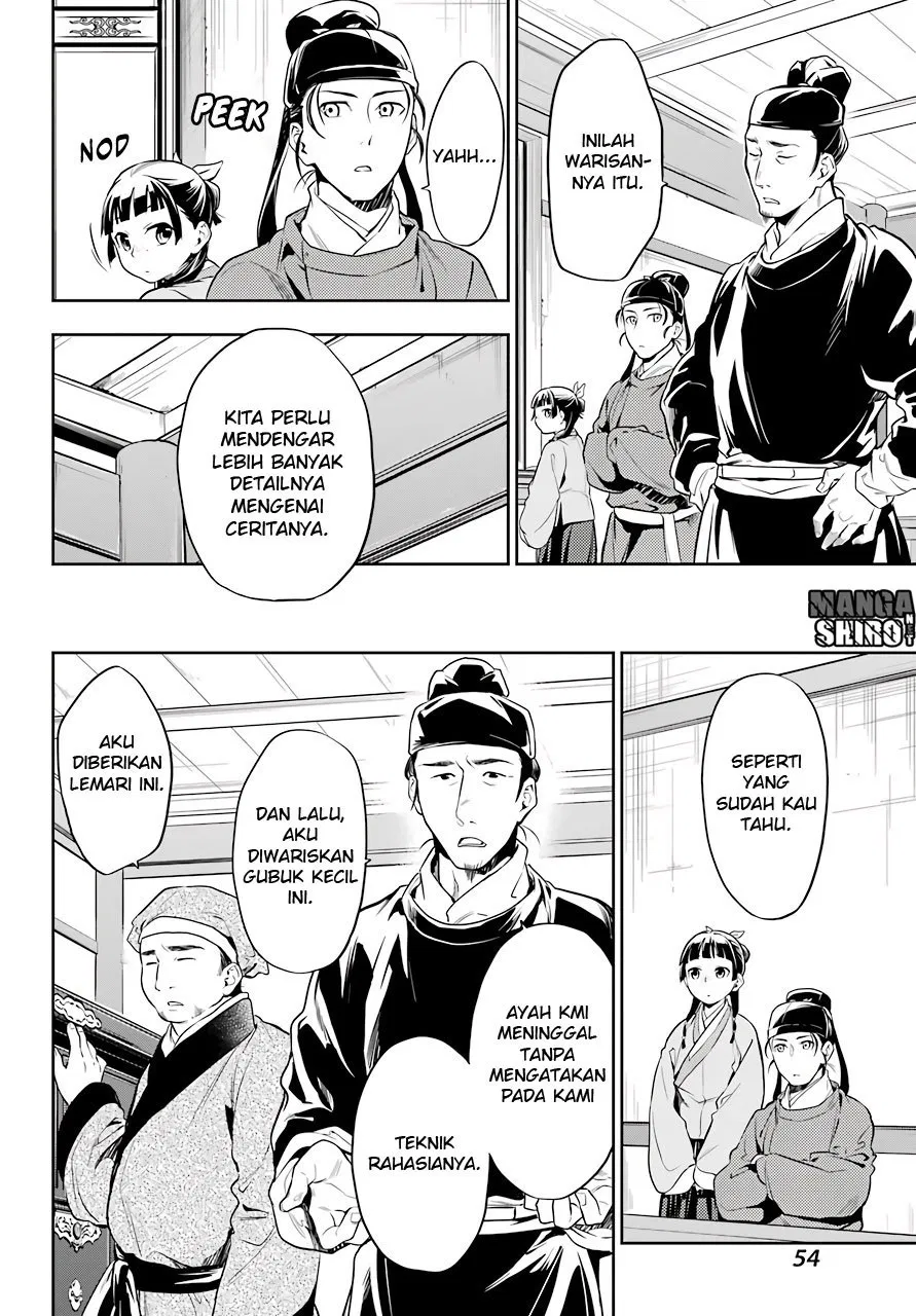 Kusuriya no Hitorigoto Chap 26 - Next Chap 27