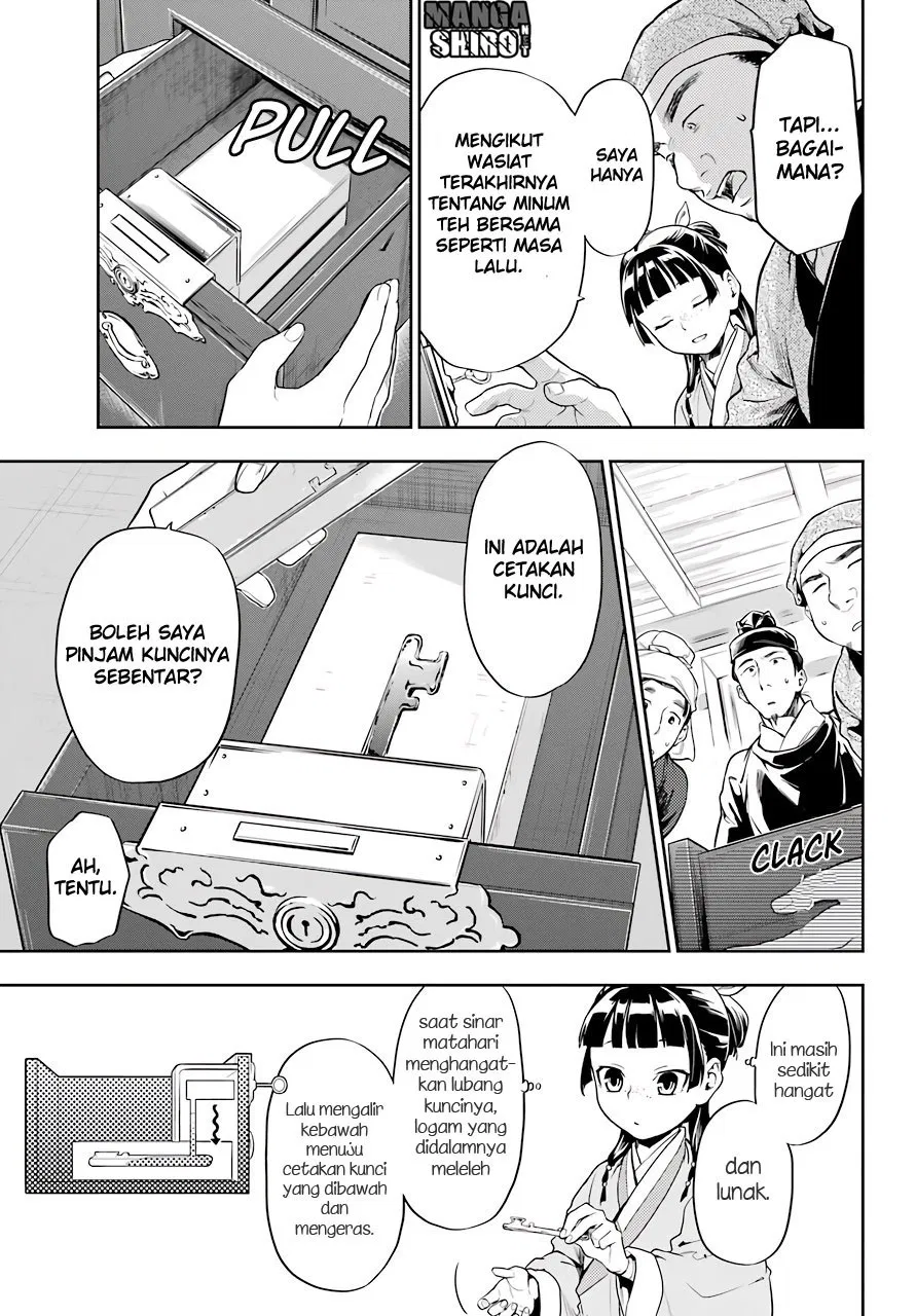 Kusuriya no Hitorigoto Chap 26 - Next Chap 27