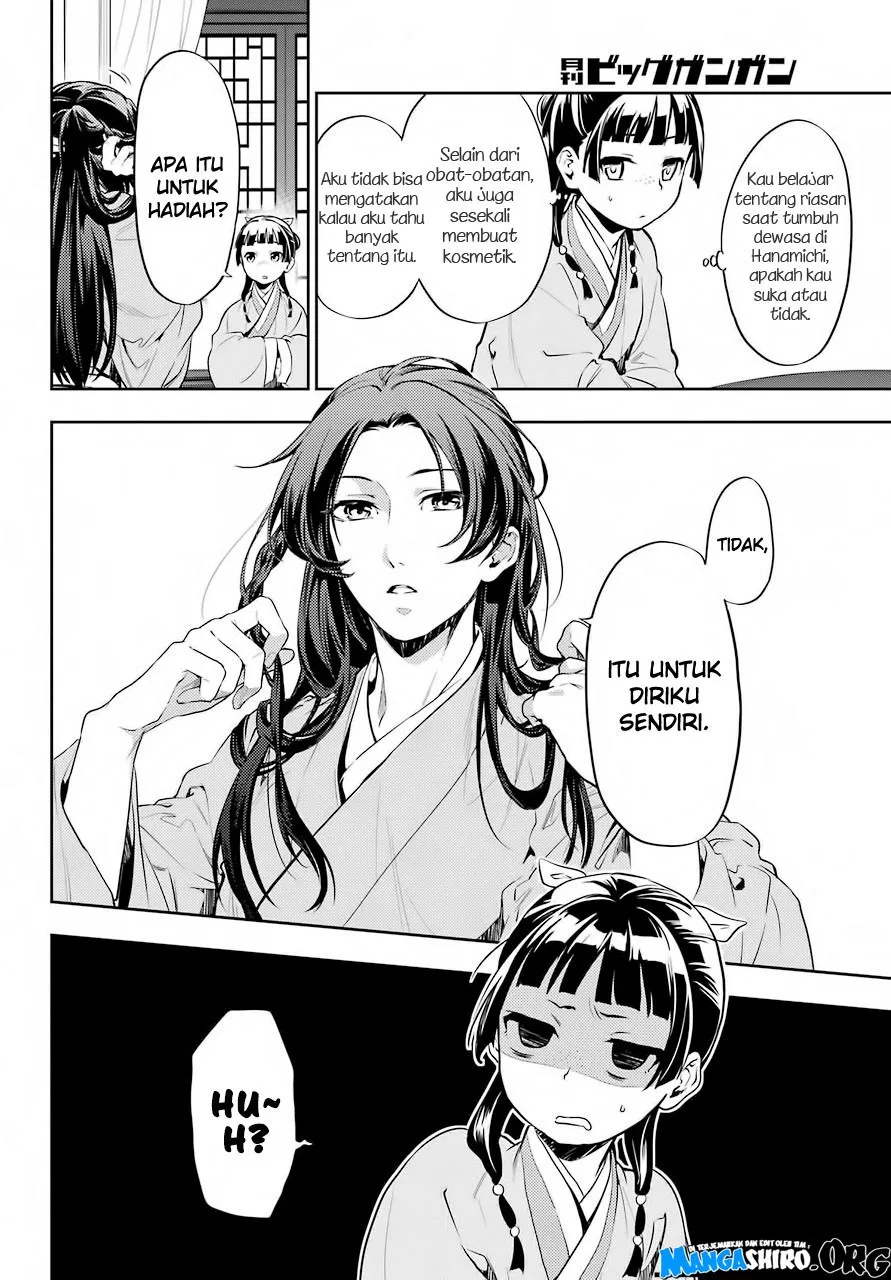 Kusuriya no Hitorigoto Chap 27 - Next Chap 28