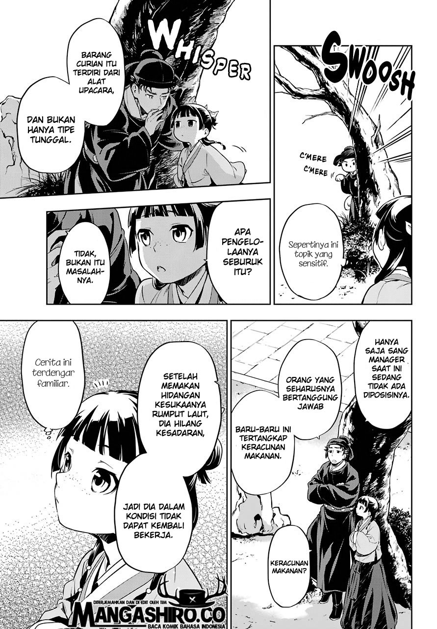 Kusuriya no Hitorigoto Chap 31 - Next Chap 32