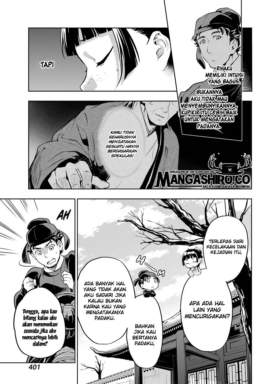Kusuriya no Hitorigoto Chap 31 - Next Chap 32