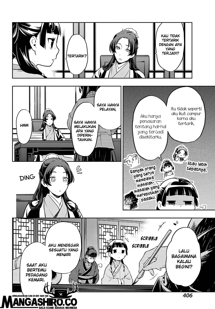 Kusuriya no Hitorigoto Chap 31 - Next Chap 32