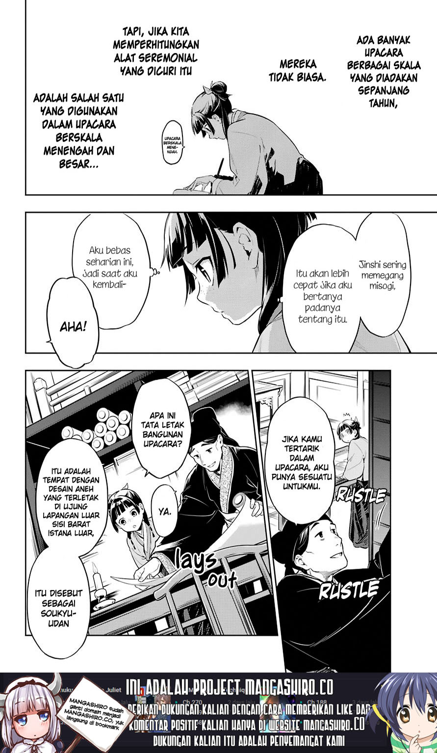 Kusuriya no Hitorigoto Chap 32 - Next Chap 33