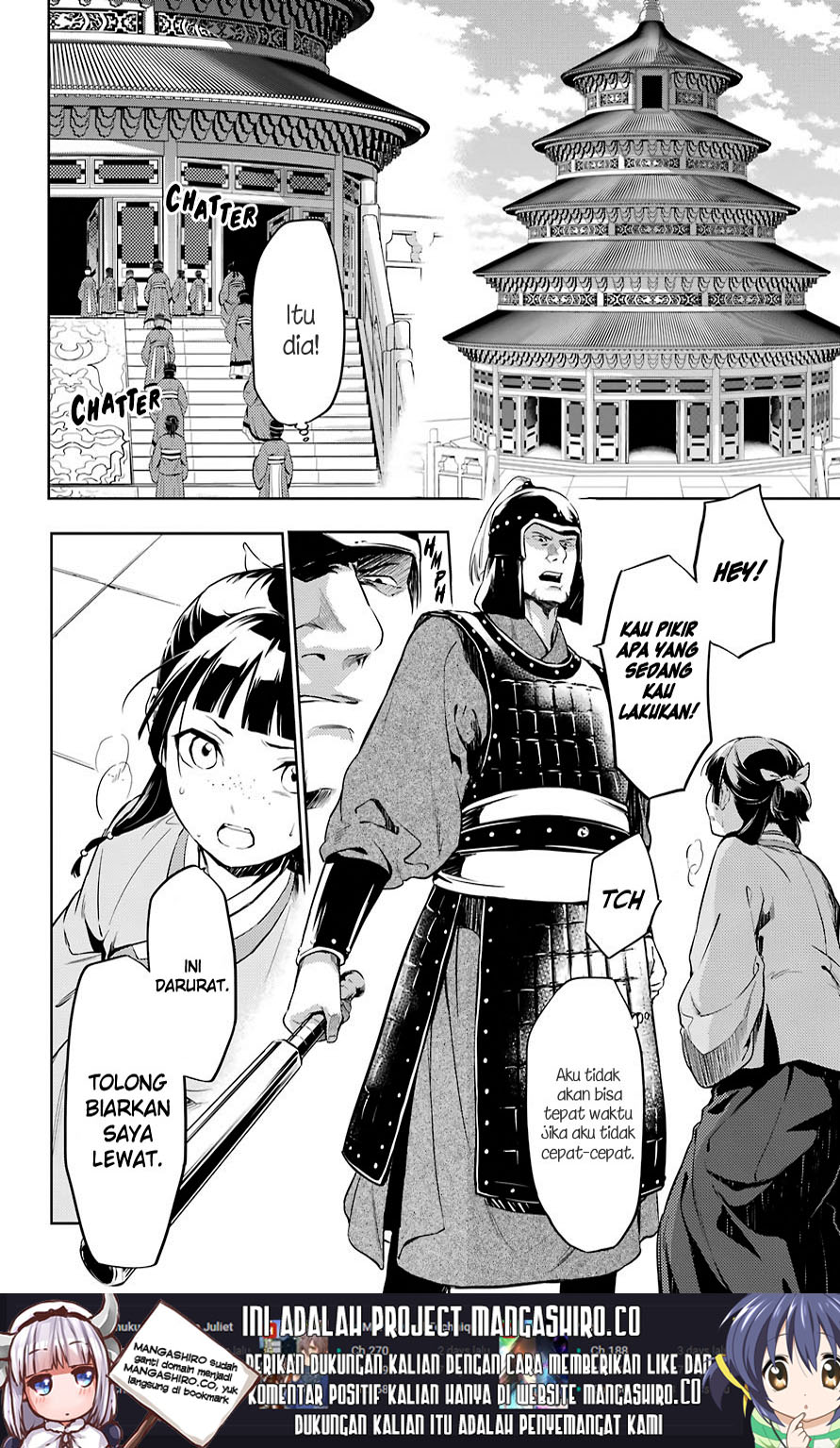 Kusuriya no Hitorigoto Chap 32 - Next Chap 33