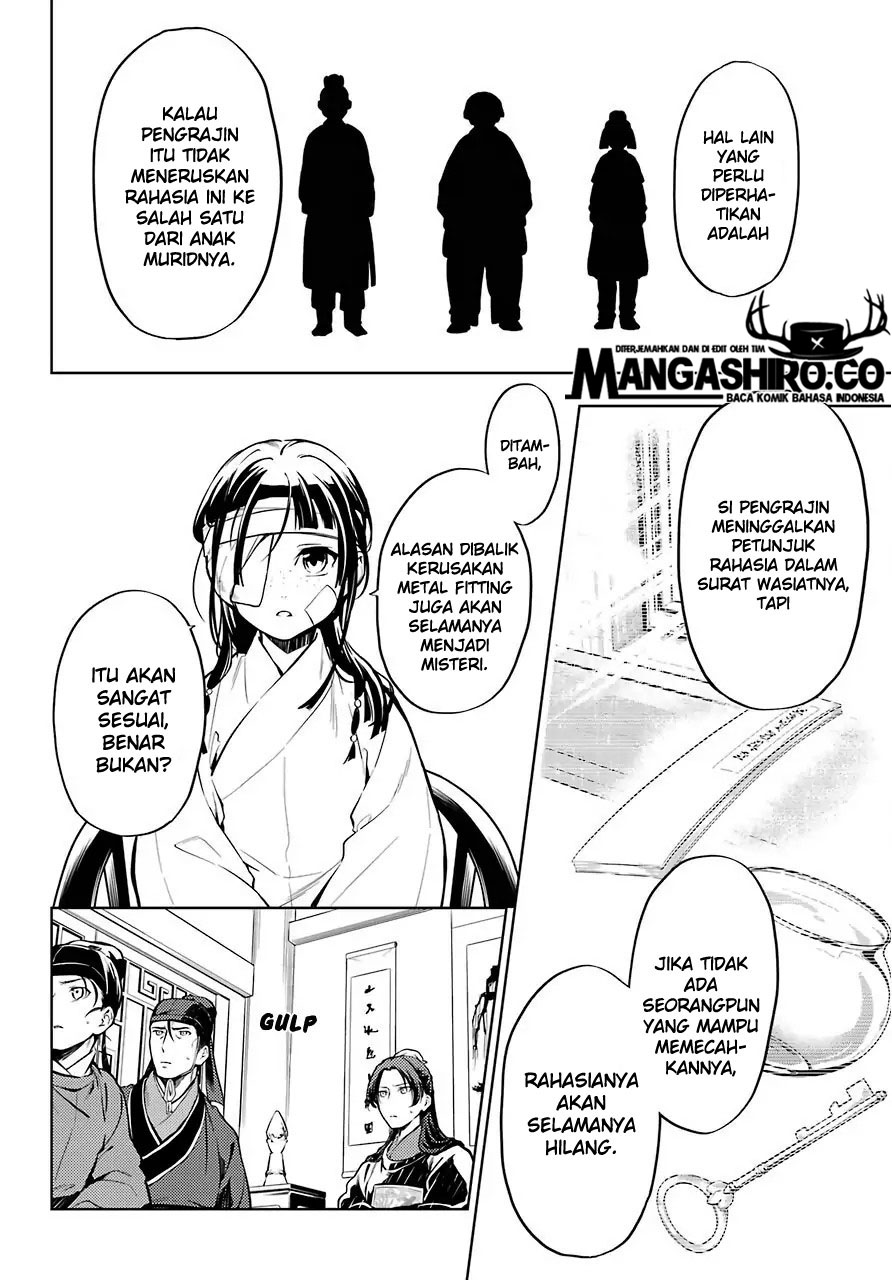 Kusuriya no Hitorigoto Chap 33 - Next Chap 34