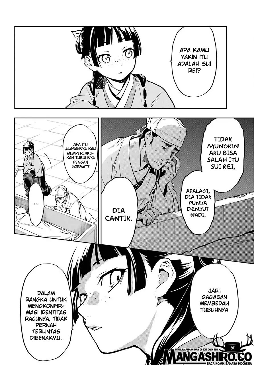 Kusuriya no Hitorigoto Chap 33 - Next Chap 34