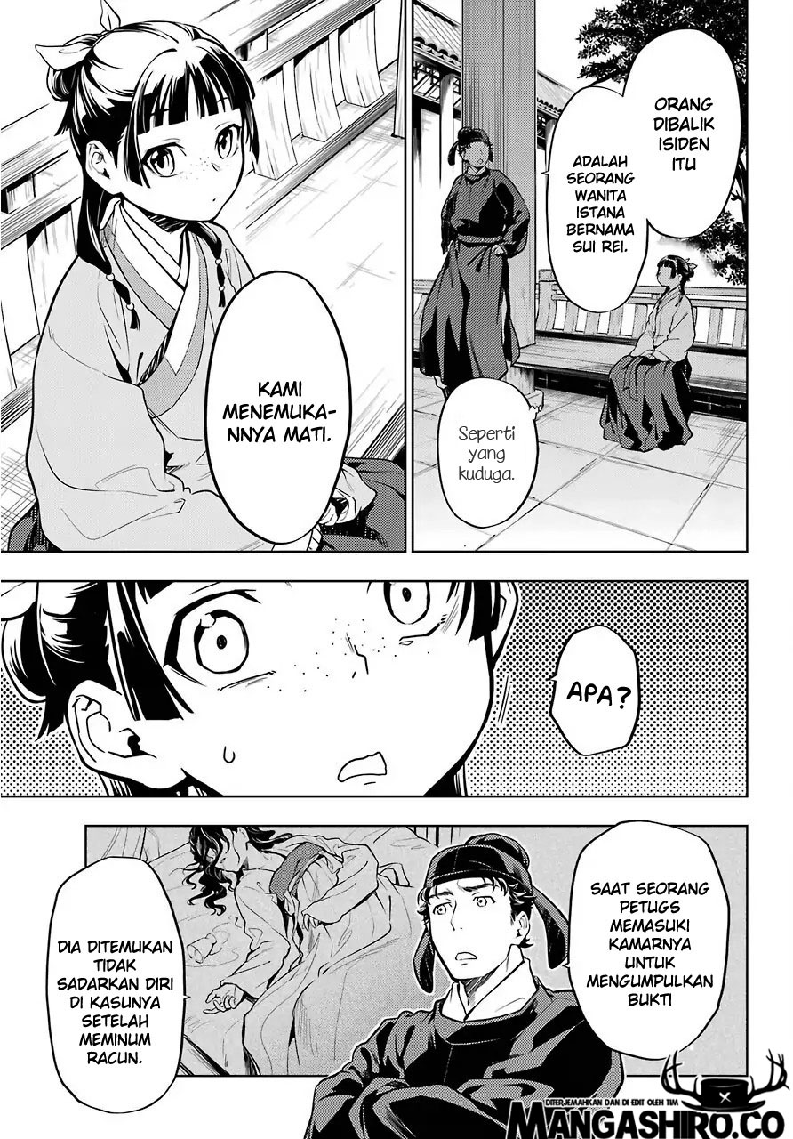 Kusuriya no Hitorigoto Chap 33 - Next Chap 34