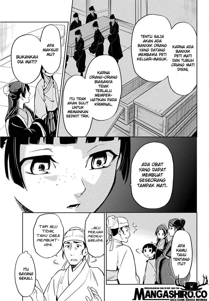 Kusuriya no Hitorigoto Chap 33 - Next Chap 34