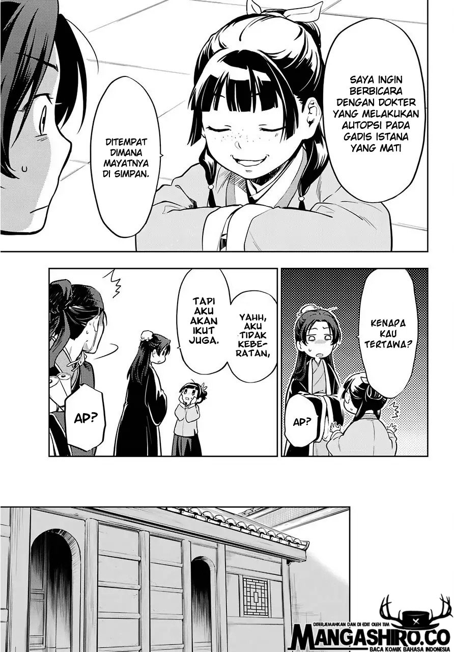 Kusuriya no Hitorigoto Chap 33 - Next Chap 34