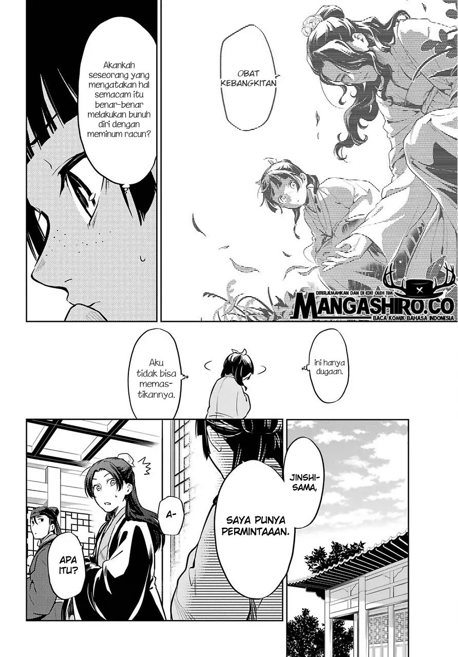 Kusuriya no Hitorigoto Chap 33 - Next Chap 34