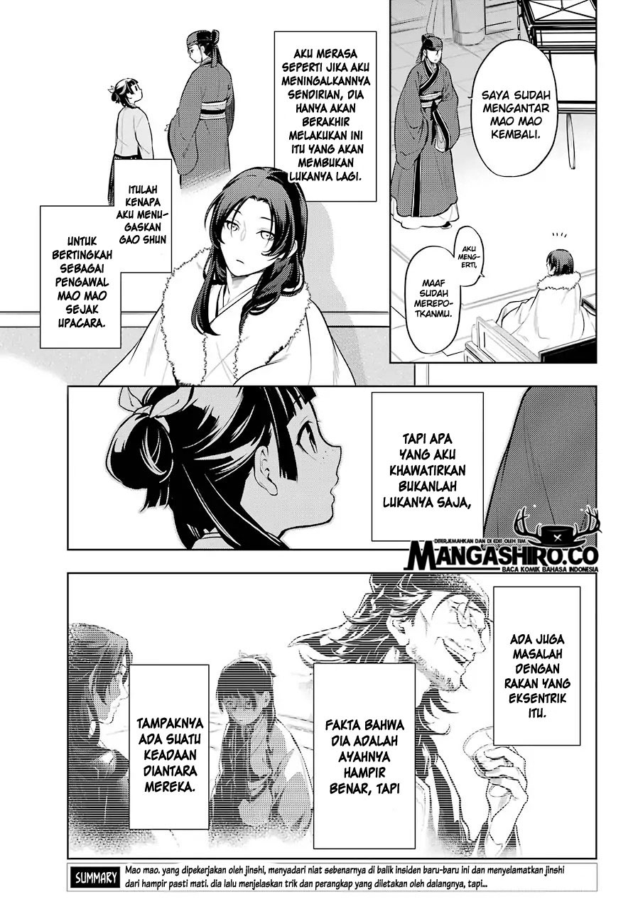Kusuriya no Hitorigoto Chap 34 - Next Chap 35