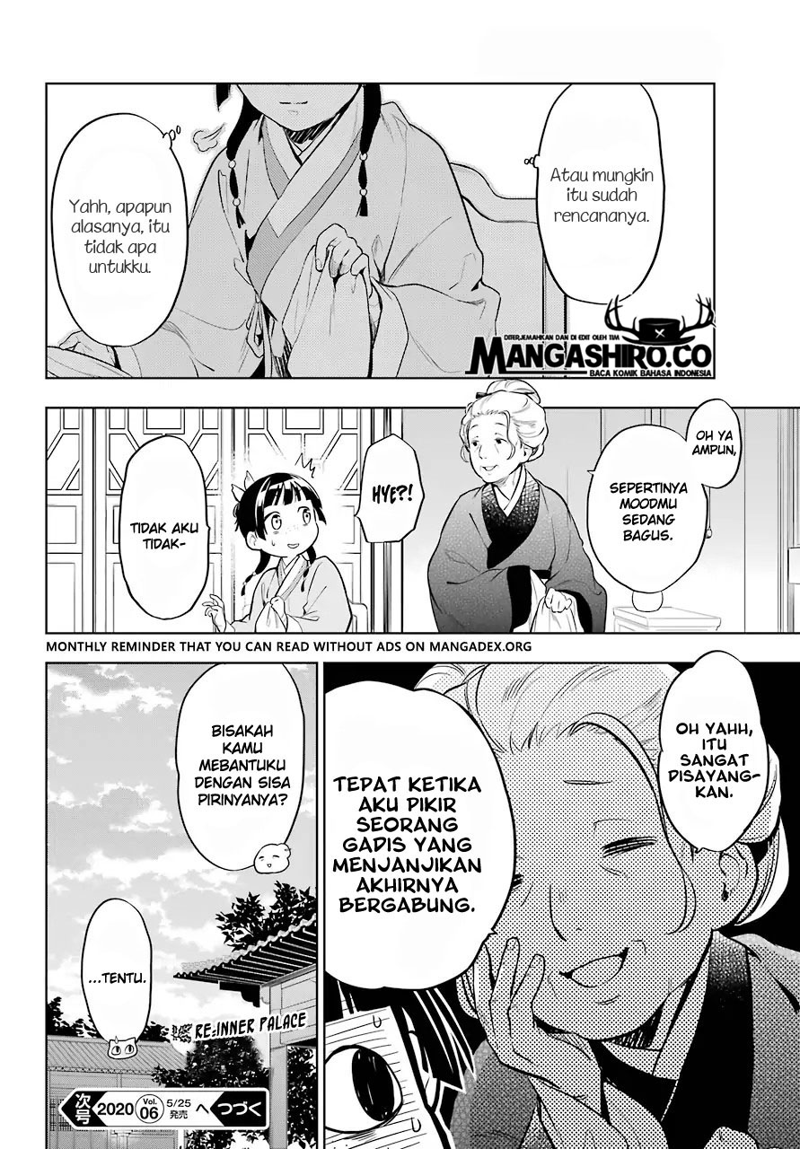 Kusuriya no Hitorigoto Chap 34 - Next Chap 35