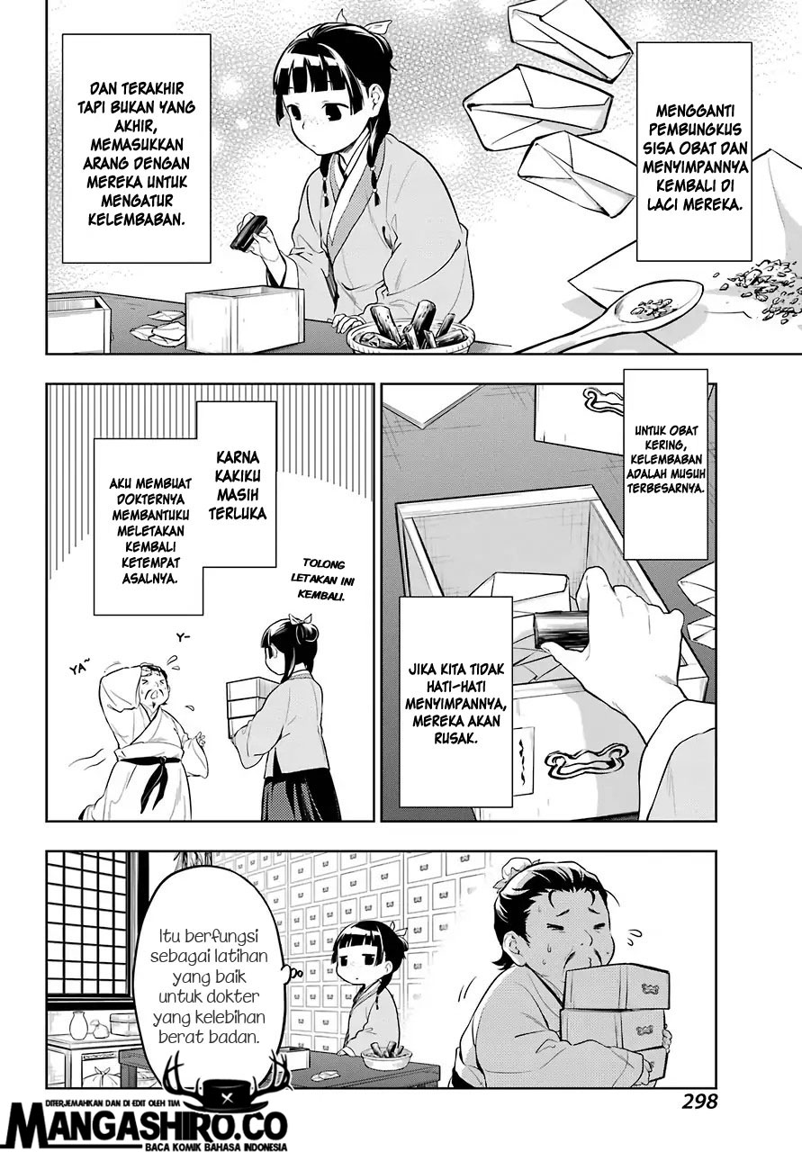 Kusuriya no Hitorigoto Chap 35 - Next Chap 36