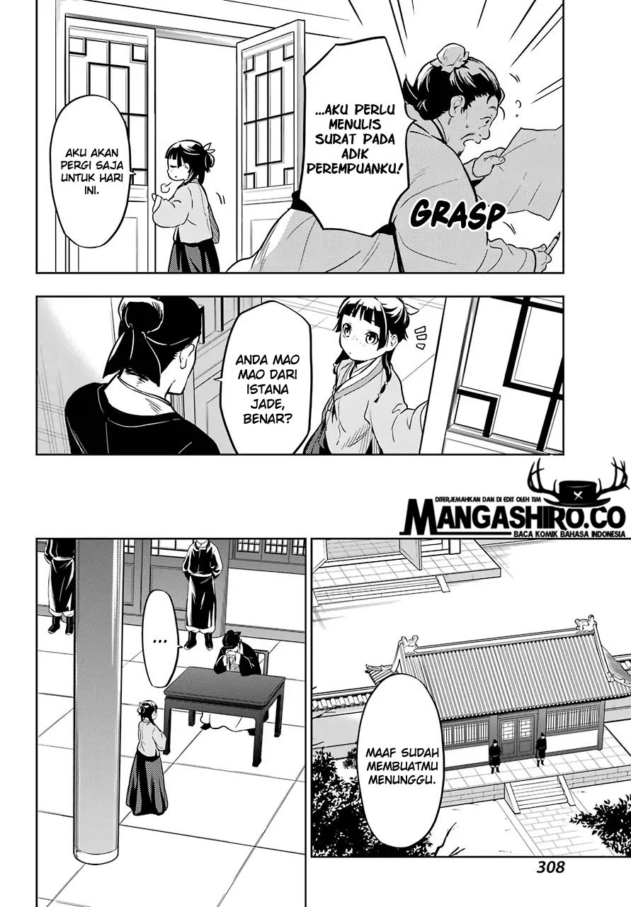 Kusuriya no Hitorigoto Chap 35 - Next Chap 36