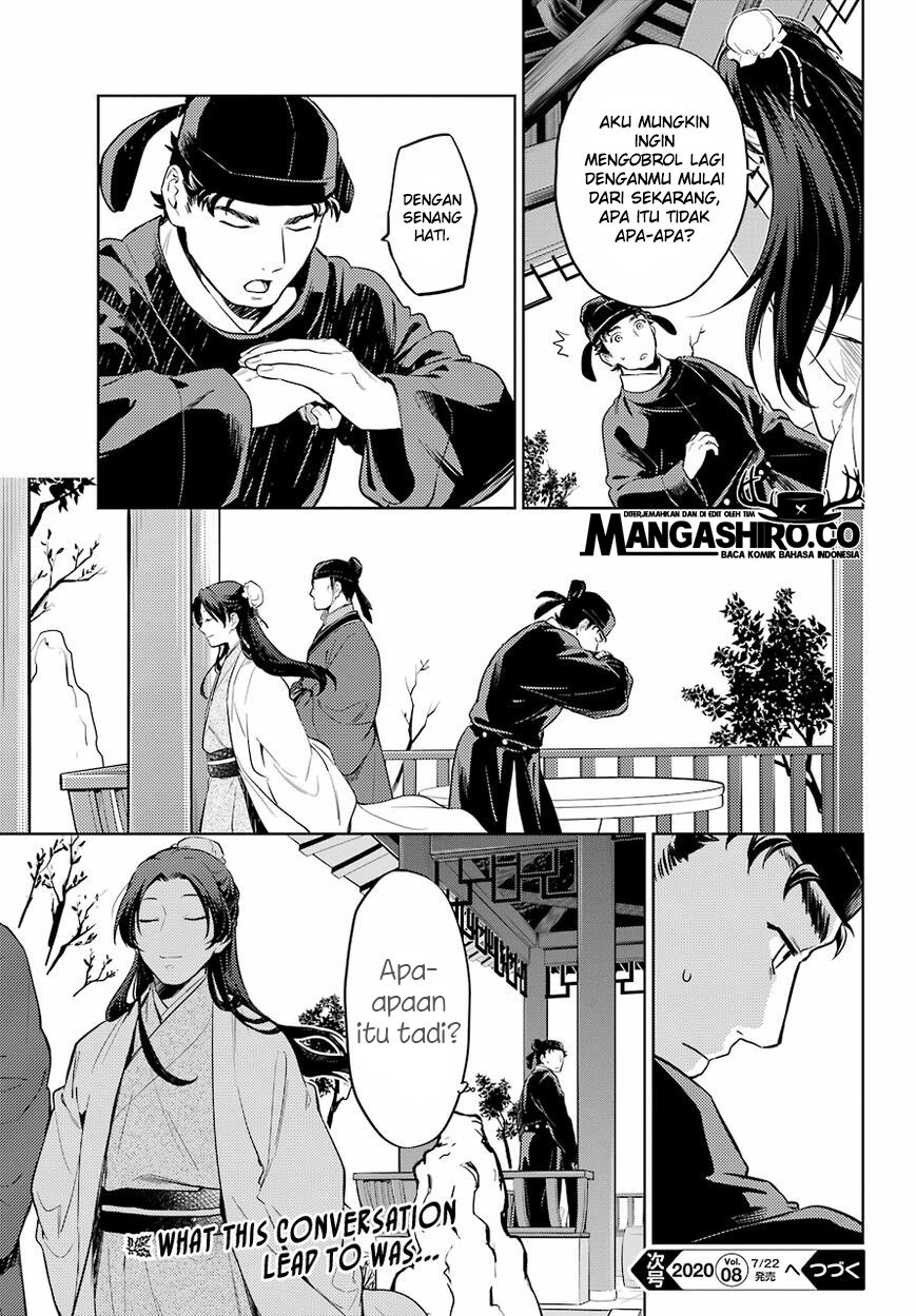 Kusuriya no Hitorigoto Chap 36 - Next Chap 37