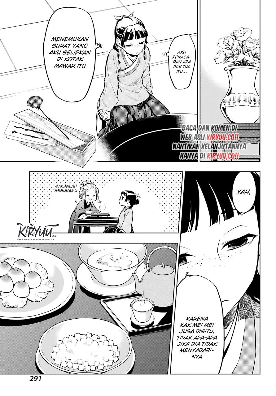Kusuriya no Hitorigoto Chap 39 - Next Chap 40