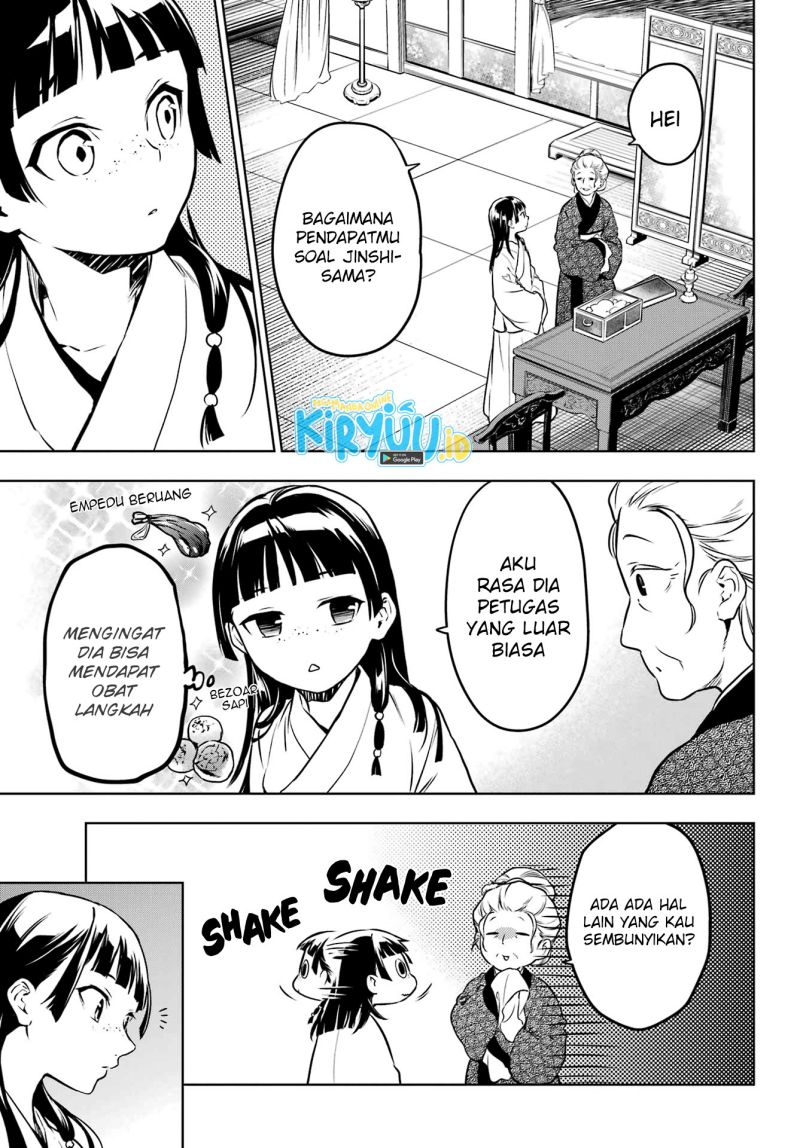 Kusuriya no Hitorigoto Chap 56 - Next Chap 57