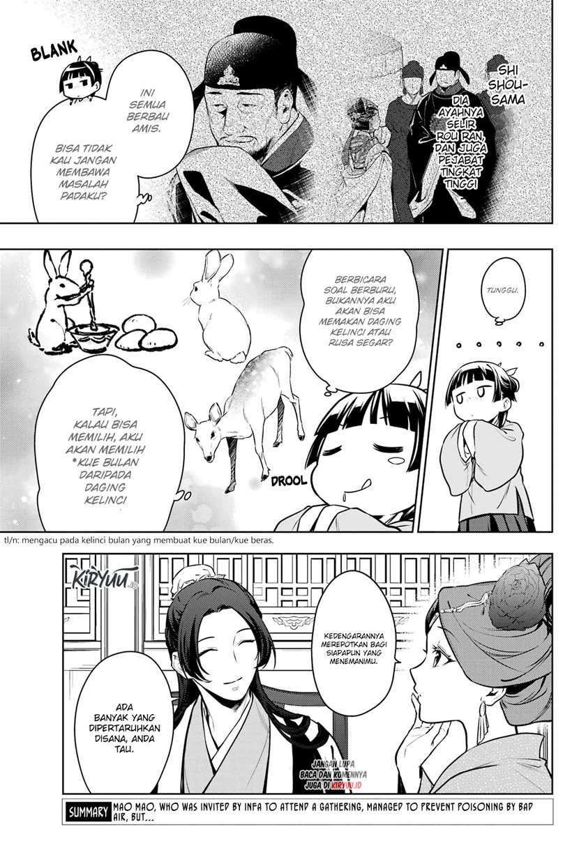 Kusuriya no Hitorigoto Chap 60 - Next Chap 61