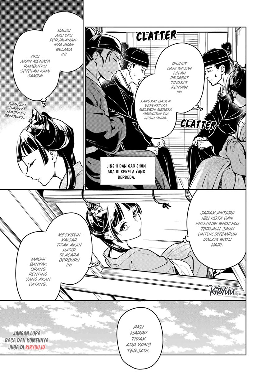 Kusuriya no Hitorigoto Chap 60 - Next Chap 61