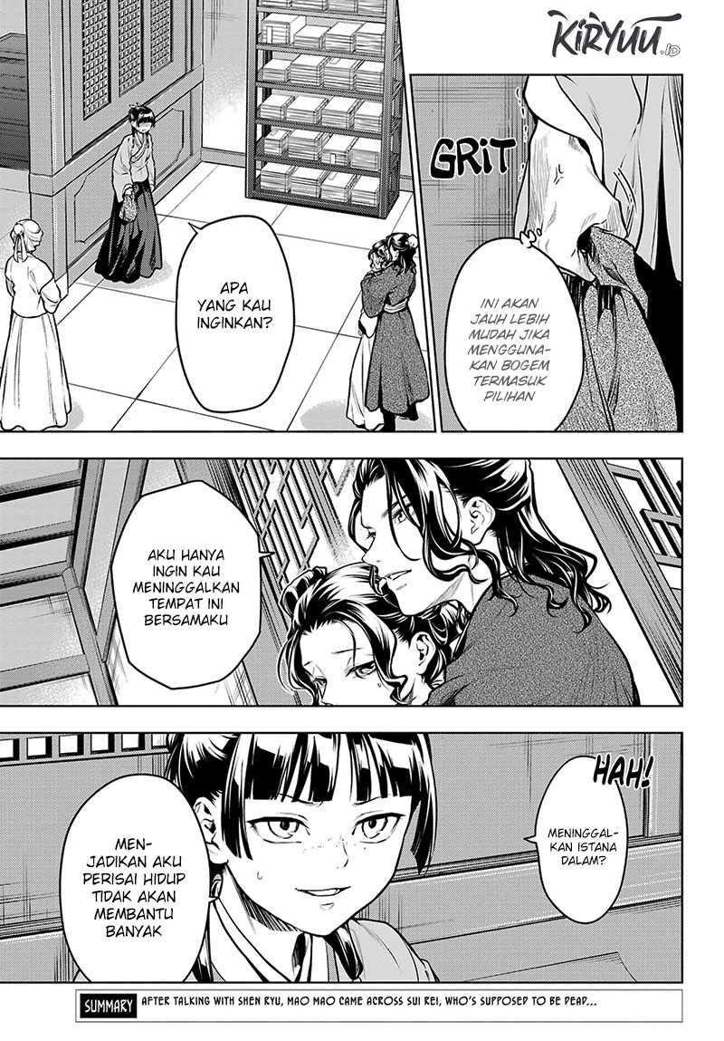 Kusuriya no Hitorigoto Chap 72 - Next Chap 73